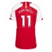 Maillot de foot Arsenal Gabriel Martinelli #11 Domicile vêtements Femmes 2023-24 Manches Courtes